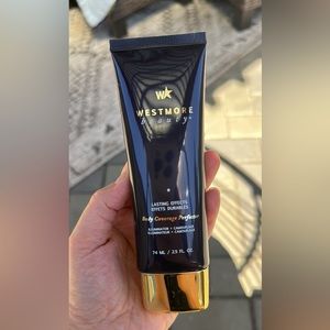 Westmore Beauty body coverage, perfector in color Warm Radiance.